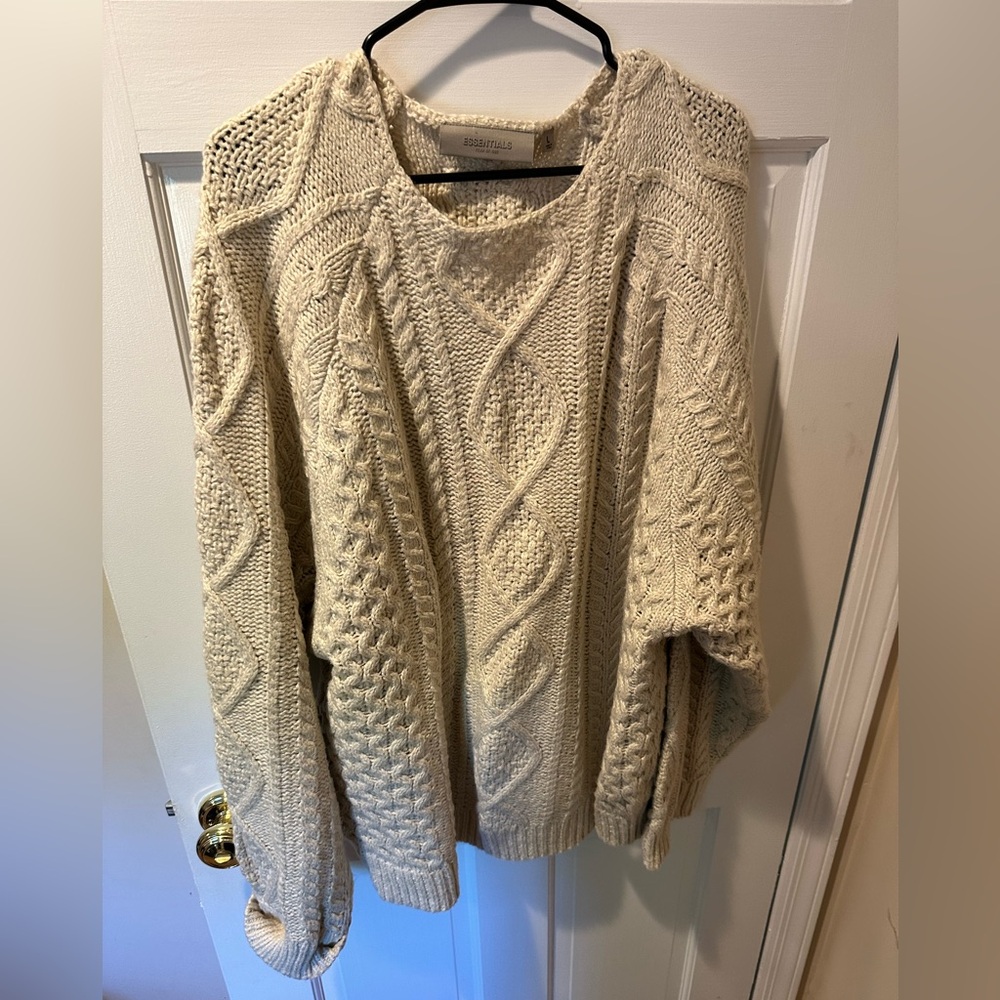 Fear of God Essentials Cable Knit sweater